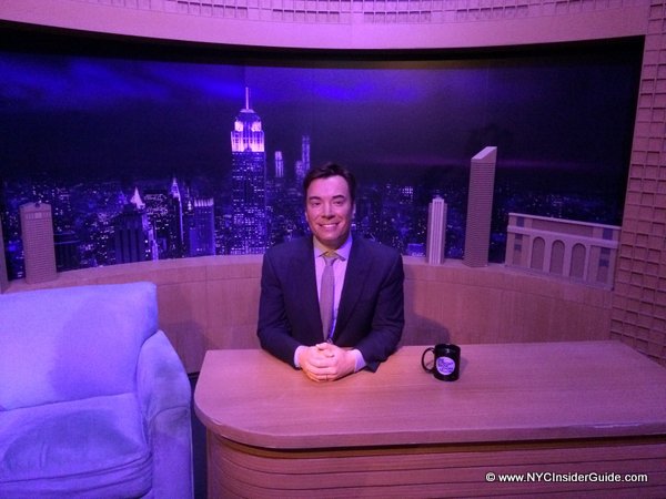 Jimmy Fallon at Madame Tussauds NYC