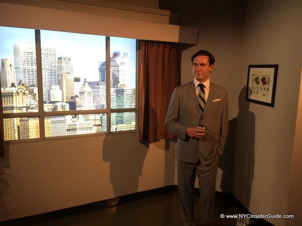Mad Men Don Draper at Madame Tussauds NYC